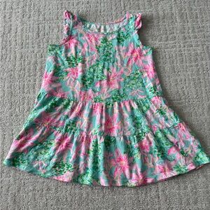 Children’s Lilly Pulitzer Pink and Green Floral dress